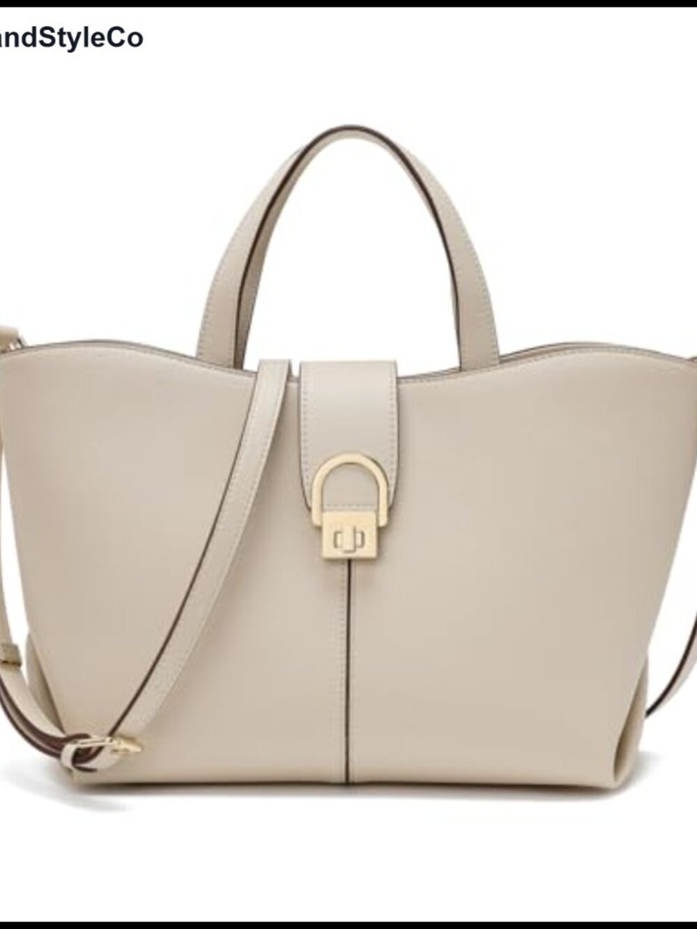 Synthetic Leather Satchel Top Handle Crossbody Purse